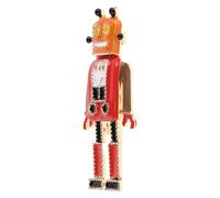 Tofficu Vintage Robot Brooch Pin Alloy Lapel Badge for Men for Backpacks Suits and Accessories Unique Decorative Pin for Fashion and Everyday Use