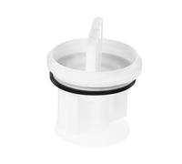 Tofficu Washer Drain Pump Filter Plug Cover Plastic Seal Drain Hose Seal Plug for Washing Machine Drainage Pump Accessories Compatible with Drum Washers