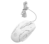 Tofficu White Wireless Mouse for Air Silent Gaming Mouse Computer Accessory Led Illumination Design