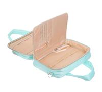 Tofficu Women's Bible Protective Case Fleece Material Zippered Pocket and Detachable Shoulder Strap for Religious Study