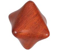 Tofficu Wooden Baoding Balls Hexagon Hand Massage Balls Acupressure Palm Massage Tools for Grip Strength Training and Hand Fitness with Spiky Texture for Relaxation