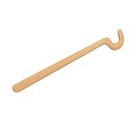 Tofficu Wooden Pottery Throwing Stick with Long Handle for Clay Modeling and Rim Shaping Ceramic Sculpting Tool for Precise Edging and Rapid Forming for DIY Crafting and Ceramic Art Small