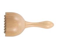 Tofficu Wooden Swedish Massage Cup with Rubber Wood Roller, Handheld Body Sculpting Tool for Muscle Relaxation, Wood Massage Cup for Home Use