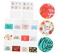 Tofficu Year Greeting Cards with Envelopes Festive Message Blessing Cards for Party Invitations and Holiday Wishes Blank Inside for Notes Paper Material for Friends and Family Celebration