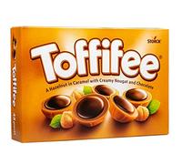 Toffifee Chewy Nougat Caramel Cups With Hazelnut & Smooth Chocolate Treats, Classic Family Favourite, 48 Pieces (Pack of 1)