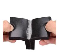 TOFIMA 2M/10M Rubber Self Adhesive Sponge Seal Strip Width 10-30mm Thick 2-20mm Single Sided Adhesive EVA Black Foam Anti-collision Seal Gasket (Size : 15mm x 30mm x 2m)