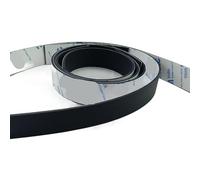 TOFIMA-SHEET, 1Pc Black Silicone Rubber Sheet Single-Sided Self-Adhesive Silicone Strip Silicone Rubber Sheet 0.3/0.5/1/2/3/5/10MM Non-Slip High Temperature Mat (Color : 1PC, Size : 1000x20x0.5mm)