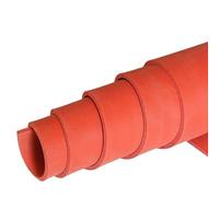 TOFIMA-SHEET, 1Pc Red Color Foam Silicone Rubber Sheet Silione Foam Rubber Sheet 100*100mm/ 100*200mm/ 500*500mm Closed Cell Silicon Sponge Sheet High Temps Resist Red Mat Thickness 1mm-20mm ( Color :