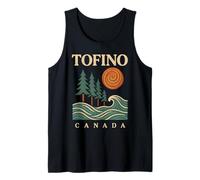 Tofino Canada Chill Nature Vancouver Island Minimal Vintage Tank Top