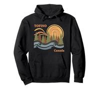 Tofino Canada Vancouver Island Chill Nature Pine Forest Pullover Hoodie