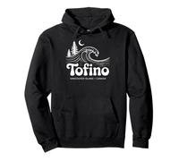 Tofino Canada Vancouver Island Chill Ocean Pine Trees Nature Pullover Hoodie