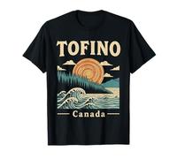 Tofino Canada Vancouver Island Hippie Nature Chill Retro T-Shirt