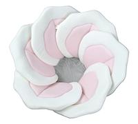 TOFOAN Baby Bath Pad for Infant Bathtub Sink Flower Mat Tub Little Lotus - Petal Soft Supports Lounger Newborn Bathing Insert Seat Baby Essentials - Baby Gifts - 31" (Pink)