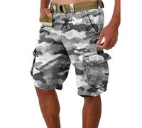 TOFOTL Cargo Shorts for Camouflage Retro Stretch Fit Labour Dry Bermuda Shorts Workwear Lightweight Mountaineering Bermuda Military Tactical
