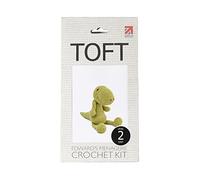 TOFT | Edwards Menagerie | Gregor The T-Rex Crochet Kit | Luxury Pure Wool | Beginner Friendly