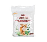 Tofu Cat Litter 10kg | Plant Based Fast Clumping Flushable Cat Litter | Biodegradable Dust Free Odour Control | Eco Friendly Natural Litter for Indoor Cats Original