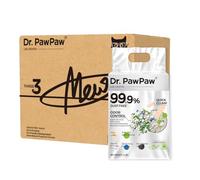 Tofu Cat Litter, Dr. PawPaw Clumping Cat Litter, Green Tea Scent 18 lb, Dust-Free Keep Kitty Tidy, Superior Odor Control Keep Step Fresh