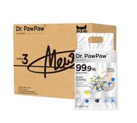 Tofu Cat Litter, Dr. PawPaw Clumping Cat Litter, Honeysuckle Scent 18 lb, Dust-Free Keep Kitty Tidy, Superior Odor Control Keep Step Fresh