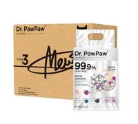 Tofu Cat Litter, Dr. PawPaw Clumping Cat Litter, Jasmine Scent 18 lb, Dust-Free Keep Kitty Tidy, Superior Odor Control Keep Step Fresh