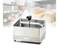 Tofu Press Mold, 304 Stainless Steel, Includes Cloth and Drip Tray, Detachable for Easy Cleaning, Thickened Design for Home and Commercial Use