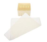 Tofu Press Mould with 15.7 Inch Cheese Cloth, Pp Soy Curd Mold