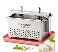 Tofu Press Stainless Steel Paneer Maker & Cheese Press,Paneer Press