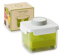 TOFUDEE Tofu Press with Auto IntelliSpring. Patent Adjustable Vegan Tofu Presser for Speed up Draining Water from All Types of Pressed Tofu Without Crack