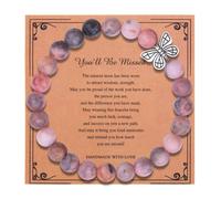 Tofwaol Friend Farewell Leaving Gifts for Coworker Women Men Going Away Retirement Gifts for Coworkers Bracelet Gifts for Friends, S, Stainless Steel, no gemstone
