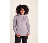 TOG24 Acer Womens Warm Knitlook Fleece with Oversized Hood Slouched Loungewear