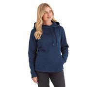 TOG24 Acer Womens Warm Knitlook Fleece with Oversized Hood Slouched Loungewear