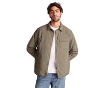 TOG24 Adamson Mens Quilted Shacket, Warm, Wind Resistant, Water Repellent Jacket with Press Studs, DWR Shirt Jacket