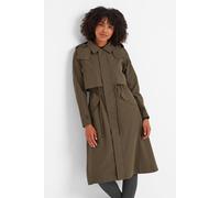 TOG24 Alva Womens Waterproof Trench Coat Jacket Waterproof Up To 10k With DWR Coating and Fully Taped Seams Look Great With 2-Way Zip, Stay Comfy With Cuff & Waist Toggles In This Womens Coat