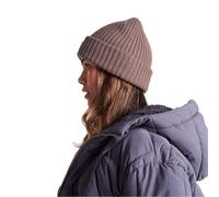 TOG24 Burke Beanie Hat. Double Layer Knitted Beanie with A Ribbed Turn Up in A Classic Perfect for Skiing, Hiking Or Popping to The Shops. The Perfect Knitted Beanie Hat Mauve