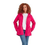 TOG24 Burradon Womens Waterproof Jacket. Waterproof, Windproof And Breathable For Great Performance In The Great Outdoors. Tough Ripstop Fabric And DWR Coating. Make It Part Of Your Wardrobe.