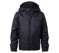 TOG24 Childrens Unisex Copley Kids Waterproof Jacket Black - Size 6-7Y