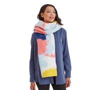 TOG24 Chrissy Womens Winter Chunky Woven Scarf In Multi-Coloured Pattern with Tassels