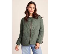 Tog24 'cleadon' Padded Jacket In Light Khaki Light Khaki 14