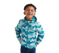 TOG24 Copley Kids Lightweight 100% Waterproof Jacket with Hood, 5K Waterproof Packaway Rain Jacket with Carry Bag, Windproof & Breathable, Ideal for School and General Outdoor Use