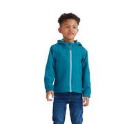 TOG24 Copley Kids Lightweight 100% Waterproof Jacket with Hood, 5K Waterproof Packaway Rain Jacket with Carry Bag, Windproof & Breathable, Ideal for School and General Outdoor Use