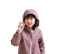 TOG24 Copley Kids Lightweight 100% Waterproof Jacket with Hood, 5K Waterproof Packaway Rain Jacket with Carry Bag, Windproof & Breathable, Ideal for School and General Outdoor Use