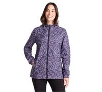 TOG24 Craven Womens Waterproof Packaway Rain Jacket with Bag, Full Length Zip and Adjustable Hood, Breathable, Windproof, Suitable for Hiking and Outdoors