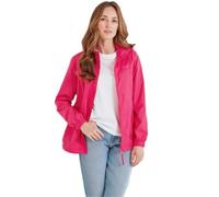 TOG24 Craven Womens Waterproof Packaway Rain Jacket with Bag, Full Length Zip and Adjustable Hood, Breathable, Windproof, Suitable for Hiking and Outdoors