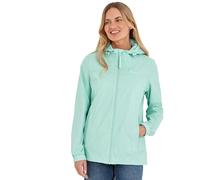 TOG24 Craven Womens Waterproof Packaway Rain Jacket with Bag, Full Length Zip and Adjustable Hood, Breathable, Windproof, Suitable for Hiking and Outdoors