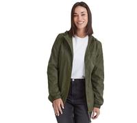 TOG24 Craven Womens Waterproof Packaway Rain Jacket with Bag, Full Length Zip and Adjustable Hood, Breathable, Windproof, Suitable for Hiking and Outdoors