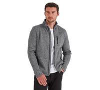TOG24 Cresswell Mens Knitlook Fleece Ultra-Soft & Warm Anti-Pill Finish One Chest Pocket Two Lower Zip Pockets & Toggle Adjusters On Hem For Snug Fit