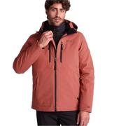 TOG24 Denton 100% Waterproof 3-in-1 Jacket for Men, 2-Piece Set - Outer Waterproof Coat with Hood and Ultra Warm Inner Jacket to Wear Together or Separately