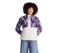 TOG24 Eden Womens Fleece, Warm, Half Zip Fleece, with Abstract Print and Kangaroo Pockets, Ladies Fleece Jacket Women