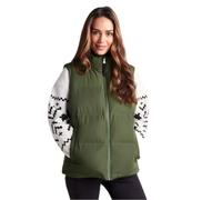 TOG24 Elyna Women's Gilet, Insulated Heat-Sealed Women's Bodywarmer with Funnel Neck, Windproof Sleeveless Jacket for Women