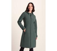 TOG24 Women's 'Enya' Softshell Long Jacket in Bottle Green | Size: 24 TOG24 Bottle Green 24