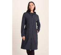 Tog24 'enya' Softshell Long Jacket In Dark Indigo Dark Indigo 18